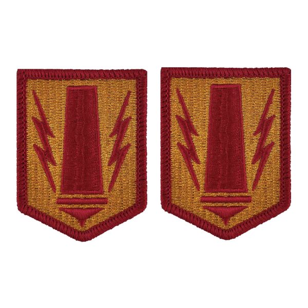 Army Patch: 41st Field Artillery Brigade - embroidered on Full Color Online Sale