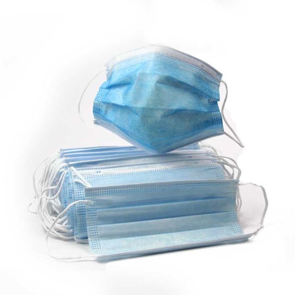 3-Ply Disposable Protective Face Mask 50 count on Sale