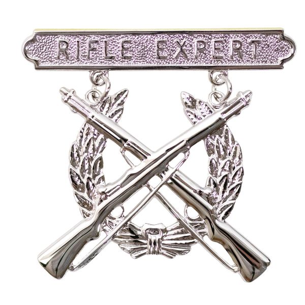 Marine Corps Qualification Badge: Rifle Expert Fashion