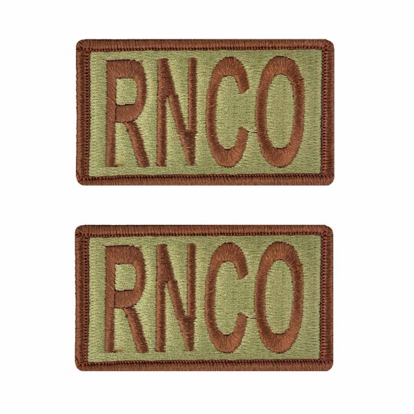 Air Force Patch: RNCO Letters - OCP with hook For Cheap