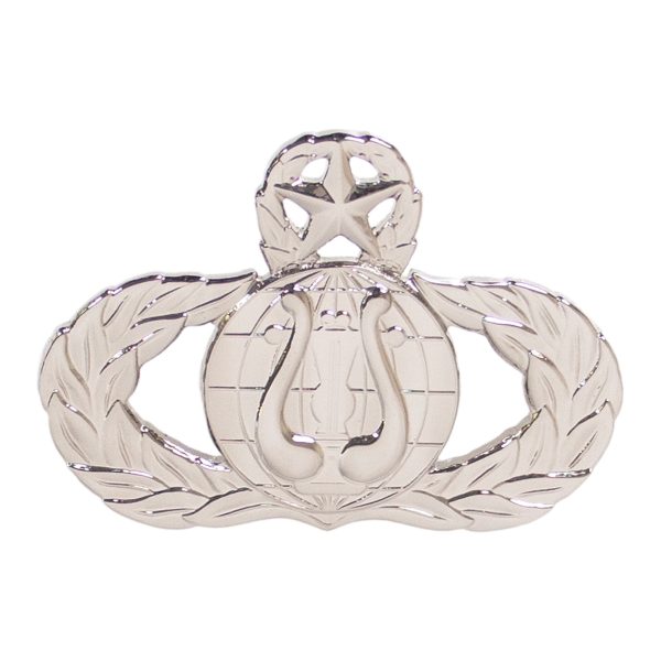 Air Force Badge: Band: Master - regulation size Fashion