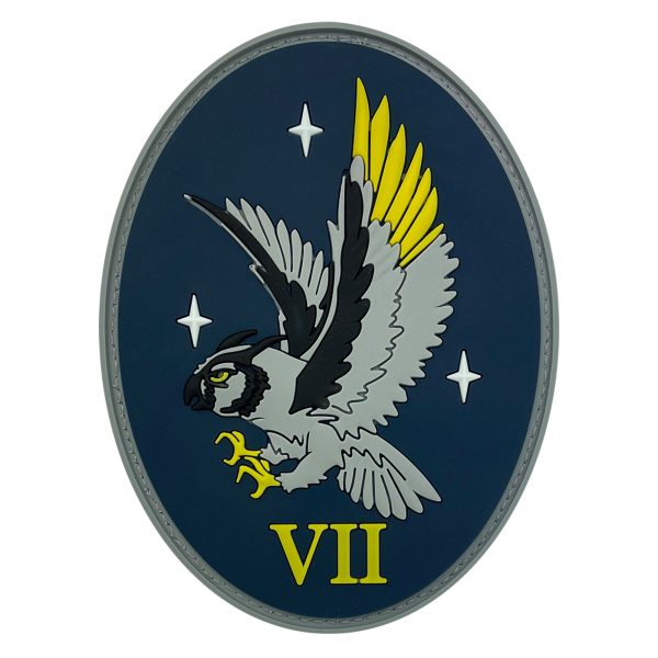 U.S Space Force PVC Patch 7th Space Warning Squadron with hook Fashion