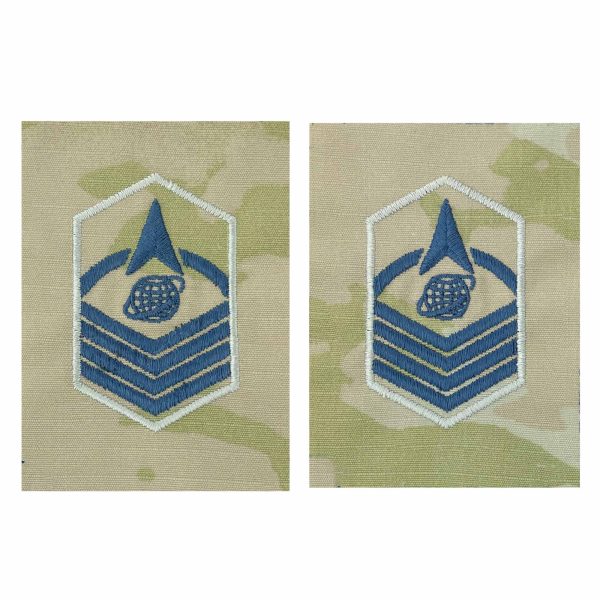 Space Force Rank: Master Sergeant - OCP sew-on NEW Discount