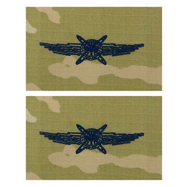Space Force Embroidered Badge: Basic Cyberspace Operator - OCP Supply