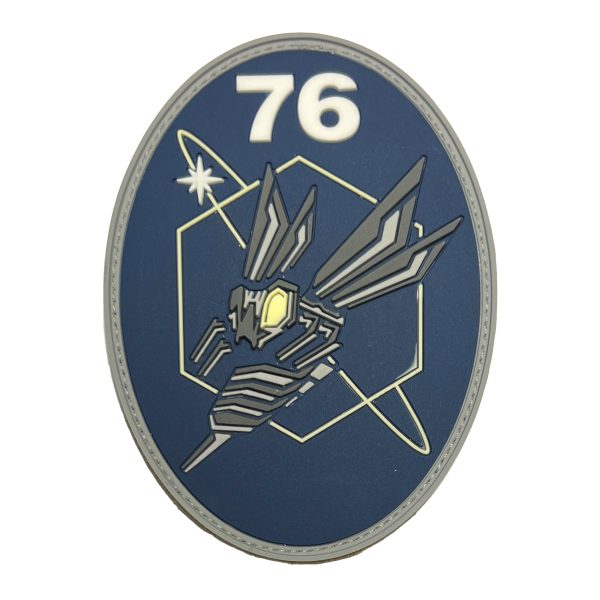 U.S. Space Force PVC Patch 76th Intelligence, Surveillance and Reconnaissance Squadron with hook Hot on Sale