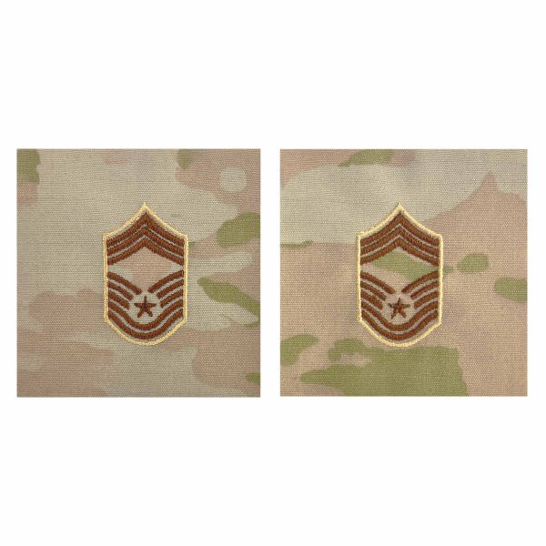 Air Force Embroidered Rank: Chief Master Sergeant - OCP Sew on For Sale