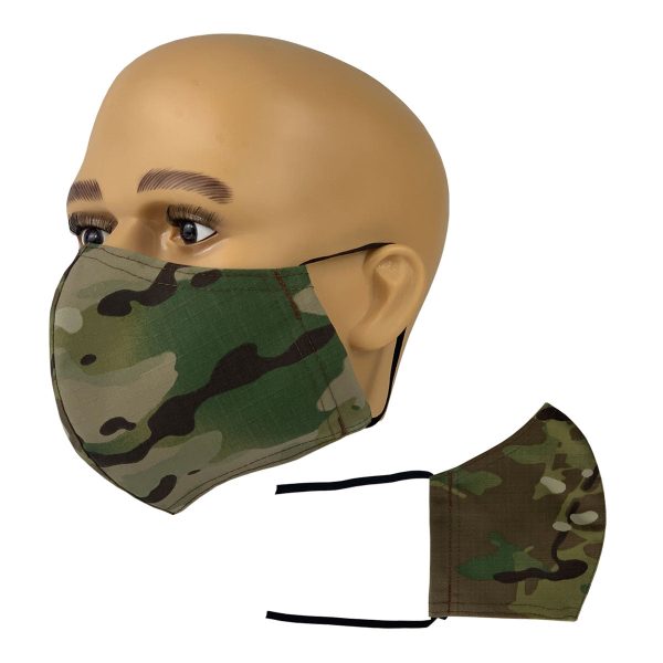 OCP Ripstop Face Mask with Adjustable Length Ear Loops Online Sale