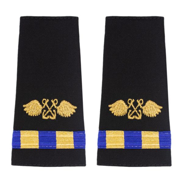 Navy Soft Shoulder Mark: Warrant Officer 2 Aviation Boatswain Supply