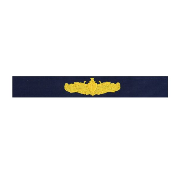 Coast Guard Embroidered Badge: Surface Warfare Officer - Ripstop fabric Fashion