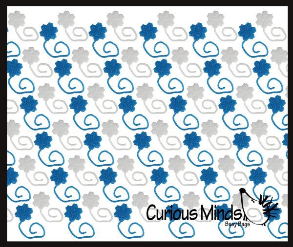 Sticky Snowflakes - Snow Flake on String - Cold Frozen Sticky Hand - Cute Holiday Winter Party Favor Decoration Gifts Discount - Image 5