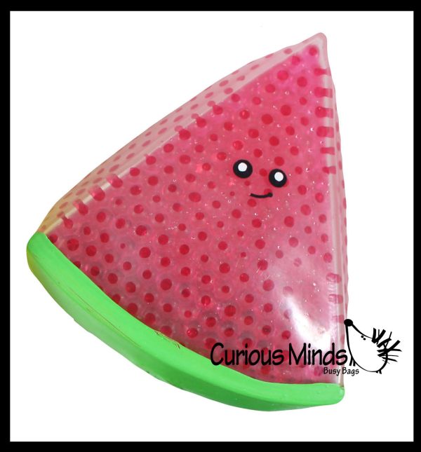 Jumbo Fruit Water Bead Filled Squeeze Stress Balls  -  Sensory, Stress, Fidget Toy - Pineapple, Strawberry, Avocado, Watermelon Discount - Image 5