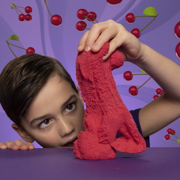 LAST CHANCE - LIMITED STOCK - Scented Kinetic Sand Solid Color 8oz Bag - Stretchy Soft Moving Sand-Like  putty dough slime For Sale - Image 2