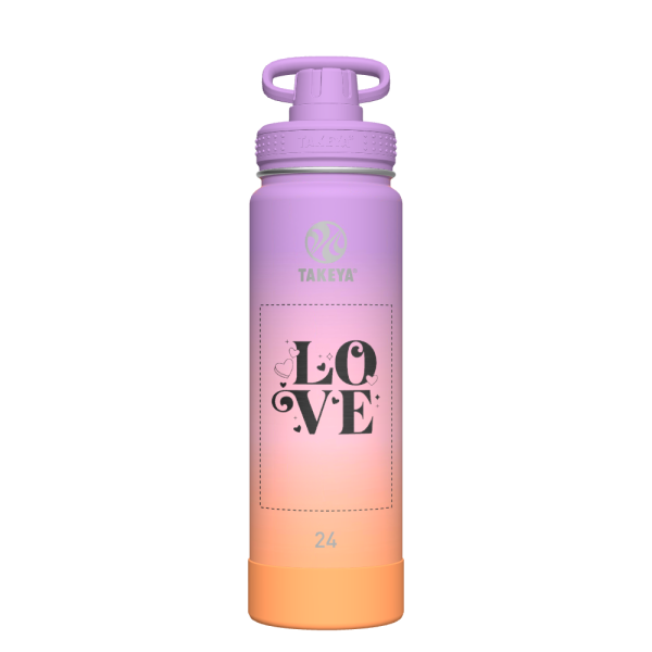 Actives Ombre Water Bottle With Spout Lid - customized For Cheap